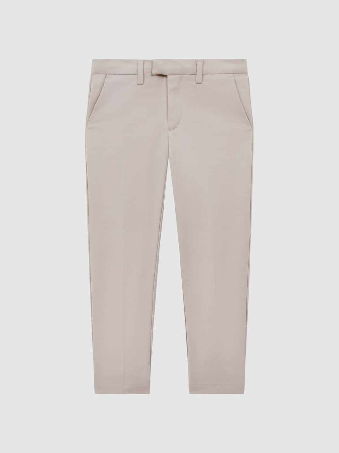 Reiss Popular Choice - 9-14 yrs Slim Fit Tapered Chinos in Stone
