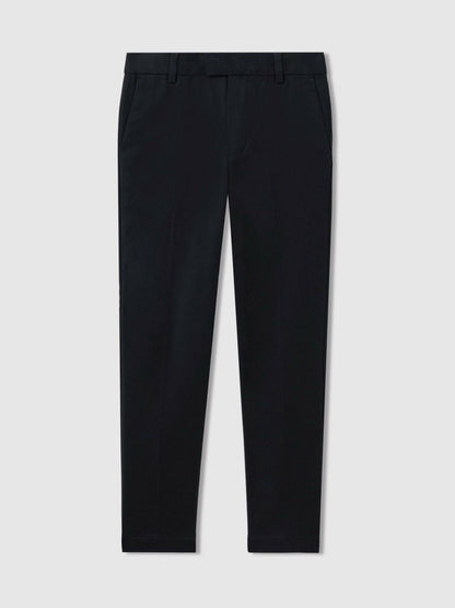 Reiss 3-9 yrs Slim Fit Tapered Chinos in Navy