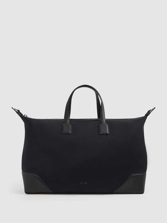Reiss Popular Choice - Neoprene Holdall in Dark Navy