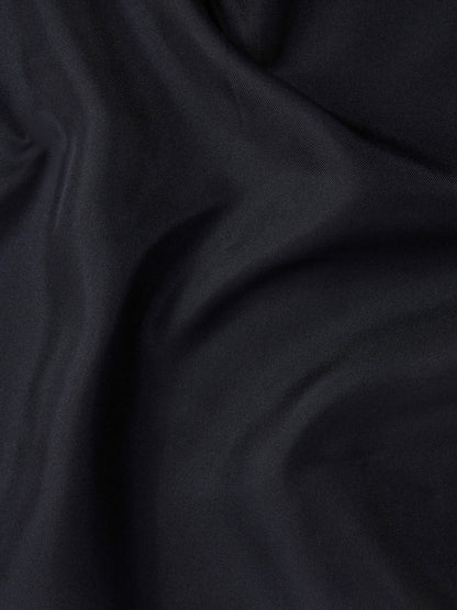 Reiss Best Seller - Plain Silk Pocket Square in Navy