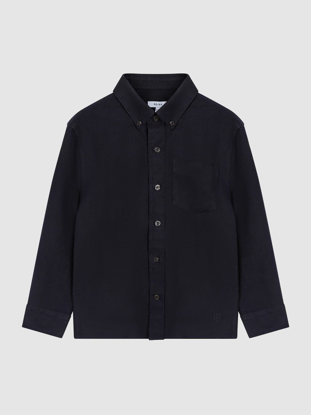 Reiss Best Seller - Junior Button Down Oxford Shirt in Navy