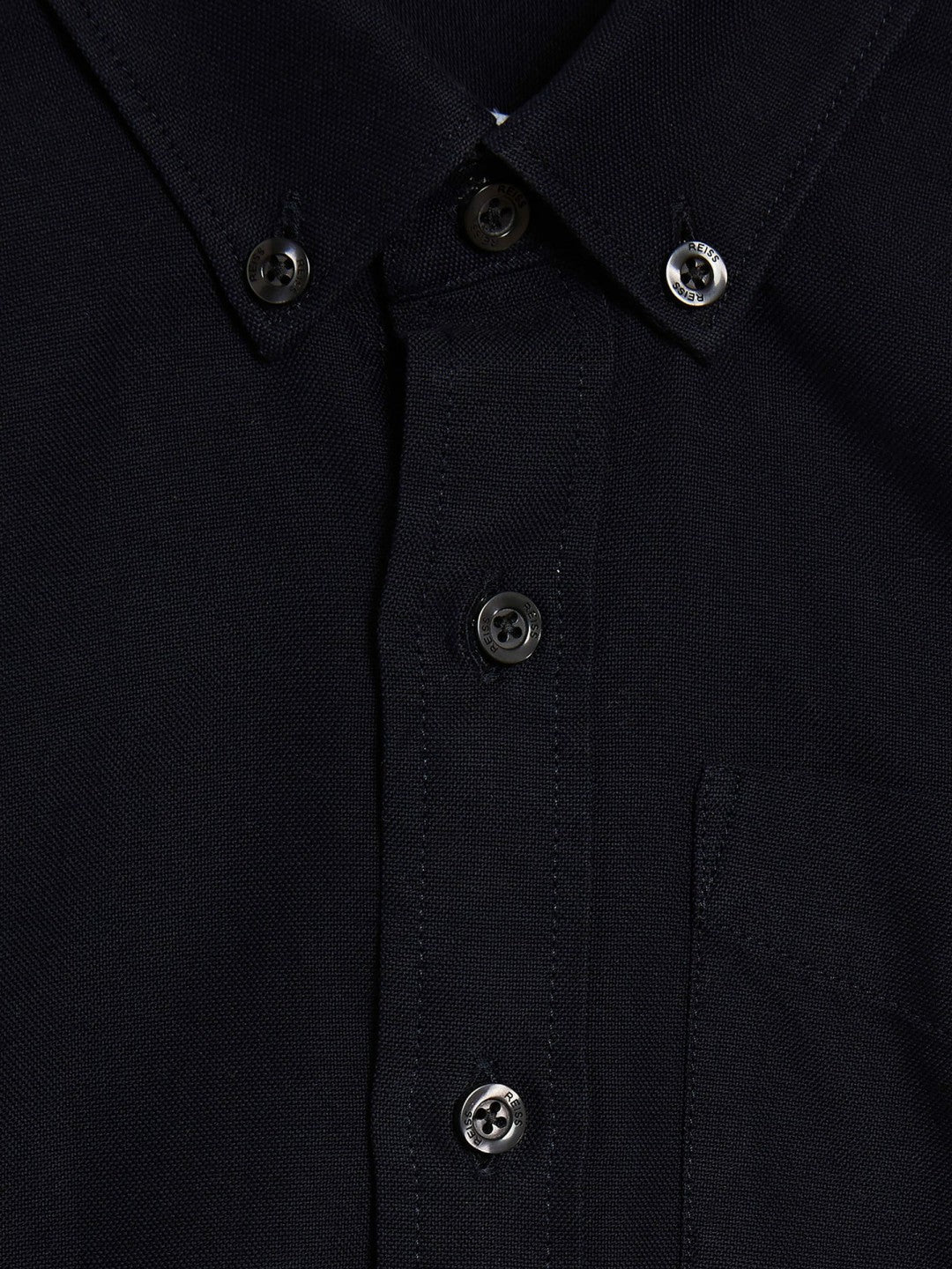 Reiss Best Seller - Junior Button Down Oxford Shirt in Navy
