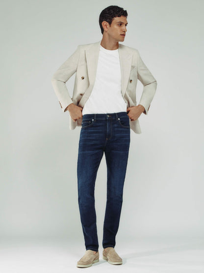 Reiss Deal - Skinny-Fit Jeans in Washed Dark Indigo