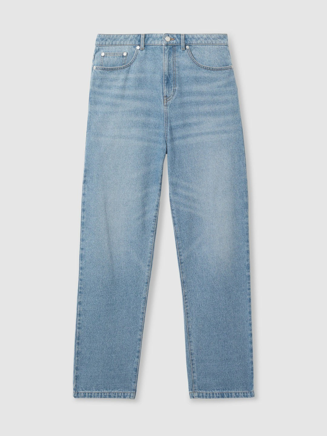 Reiss Savings - Loose-Fit Jeans in Light Blue Wash