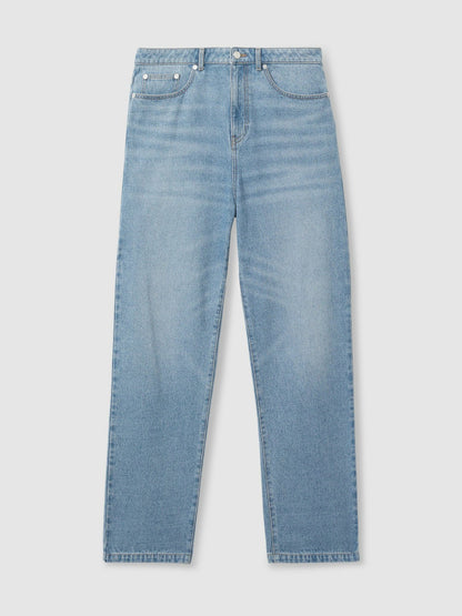 Reiss Savings - Loose-Fit Jeans in Light Blue Wash