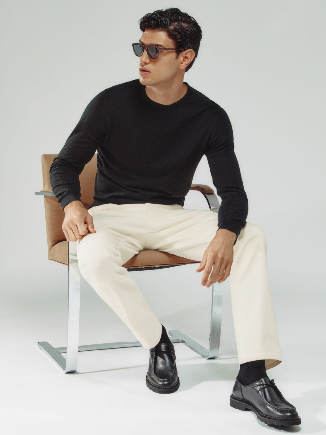 Reiss Featured - Straight-Leg Jeans in White