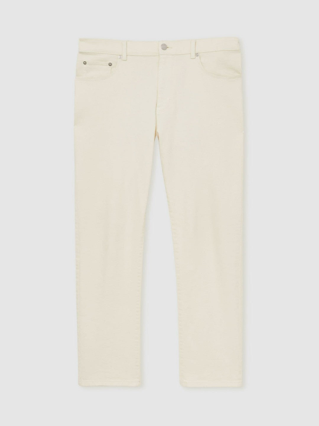 Reiss Featured - Straight-Leg Jeans in White