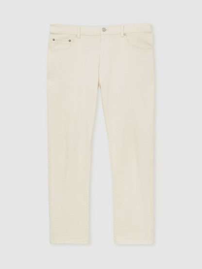 Reiss Featured - Straight-Leg Jeans in White