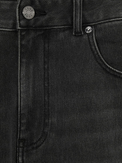Reiss Sale - Tapered Slim-Fit Jeans in Washed Black