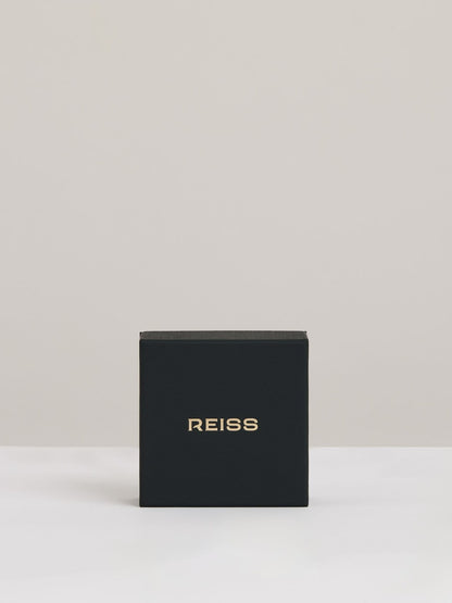 Reiss Offer - Hinged Crystal Cuff in Gold
