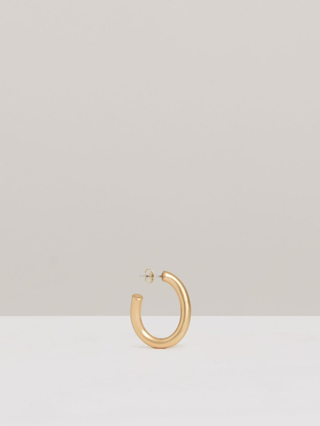Reiss Popular Choice - Wave Hoop Earrings in Gold Tone