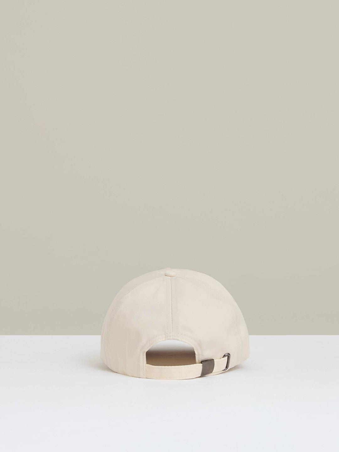 Reiss Featured - Logo Lettering Baseball Cap in Ecru