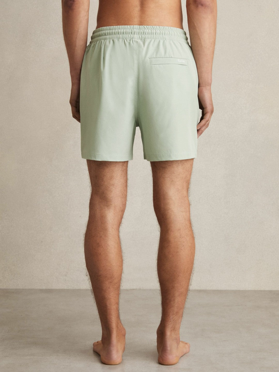 Reiss Deal - Drawstring Swim Shorts in Mint Green