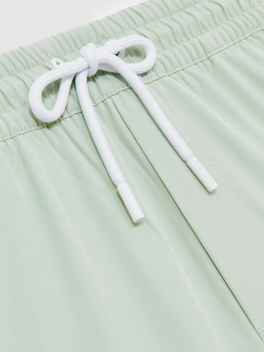 Reiss Deal - Drawstring Swim Shorts in Mint Green