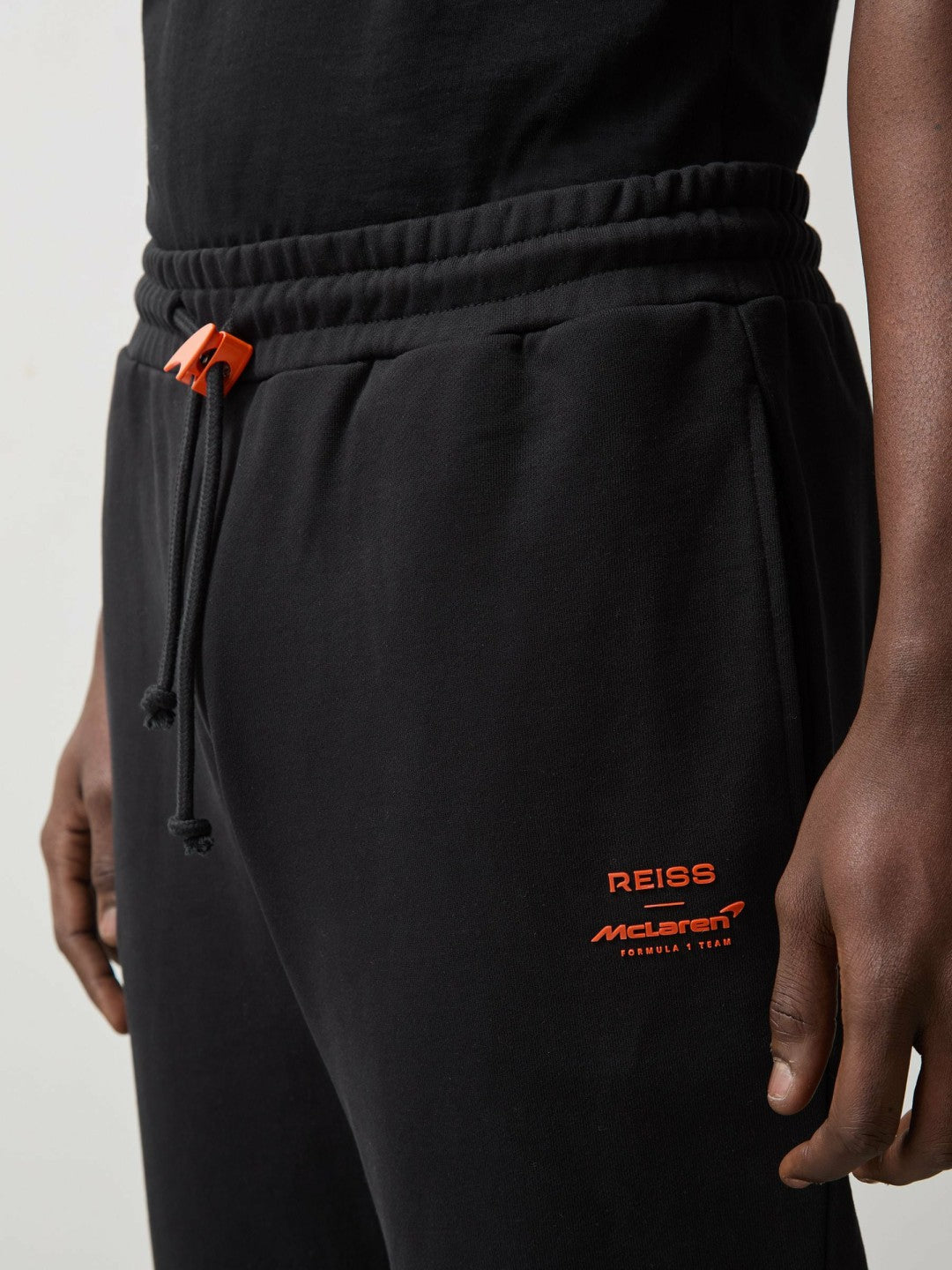 Reiss Deal - McLaren F1 Team Drawstring Joggers Unisex Fit in Black