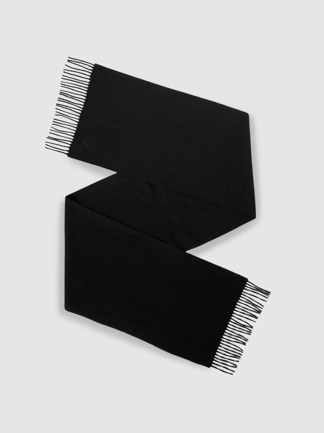 Reiss Offer - Wool and Cashmere Scarf in Black