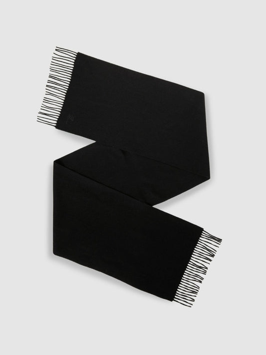 Reiss Offer - Wool and Cashmere Scarf in Black