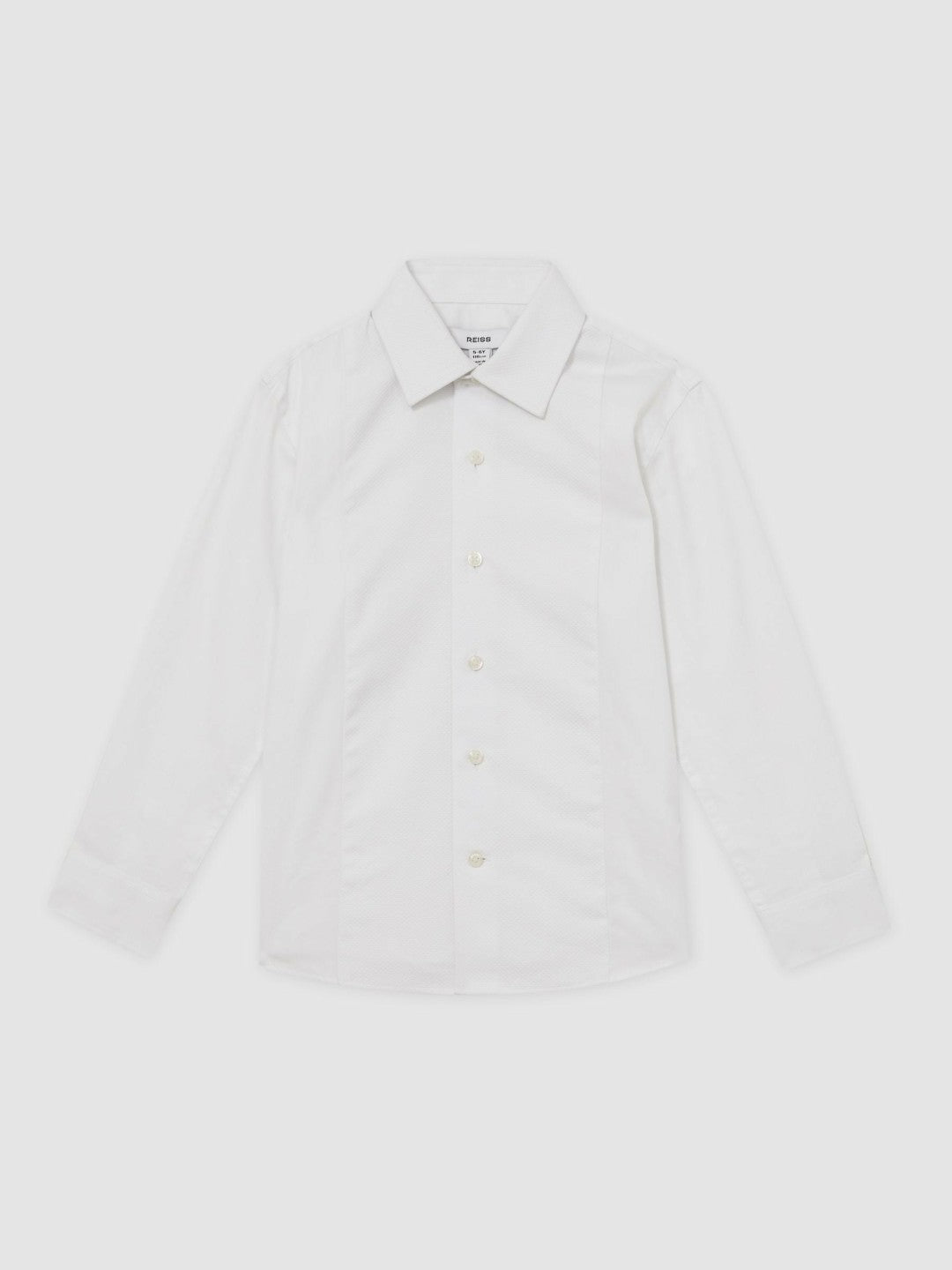 Reiss 3-9 yrs Cotton Slim-Fit Dinner Shirt in White
