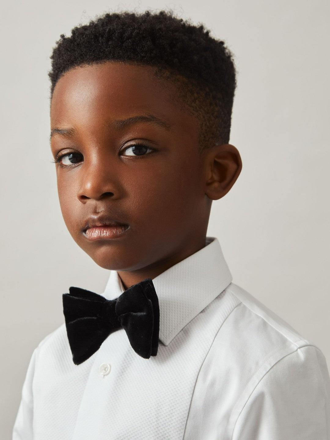 Reiss 3-9 yrs Cotton Slim-Fit Dinner Shirt in White