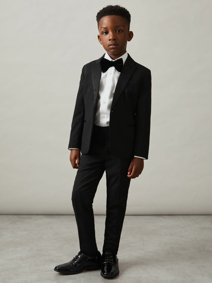 Reiss 9-13 yrs Cotton Slim-Fit Dinner Shirt in White