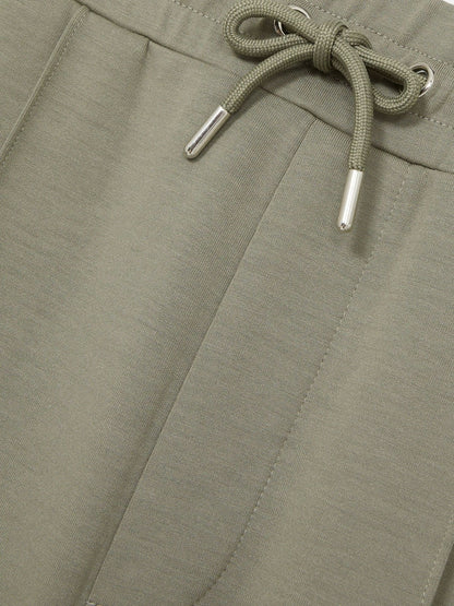 Reiss Offer - Drawstring Jersey Joggers in Sage
