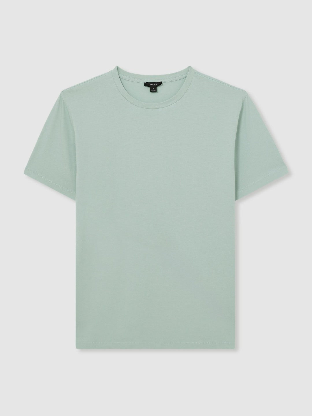 Reiss Featured - Cotton Crew Neck T-Shirt in Mint Green