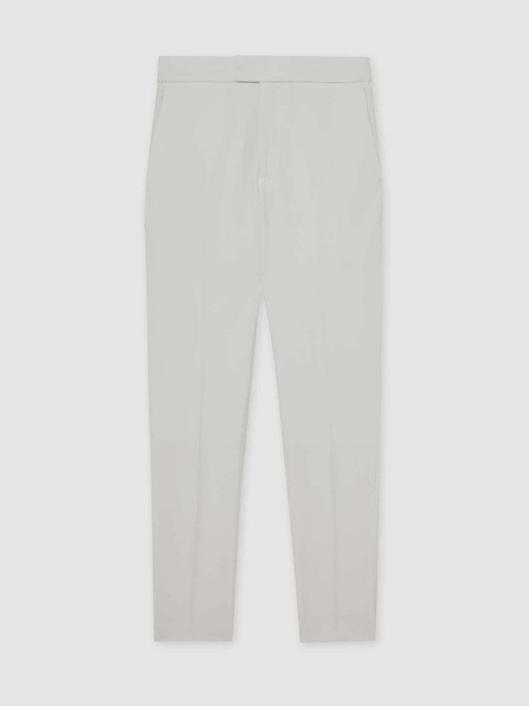 Reiss Sale - Slim-Fit Internal-Drawstring Trousers in White