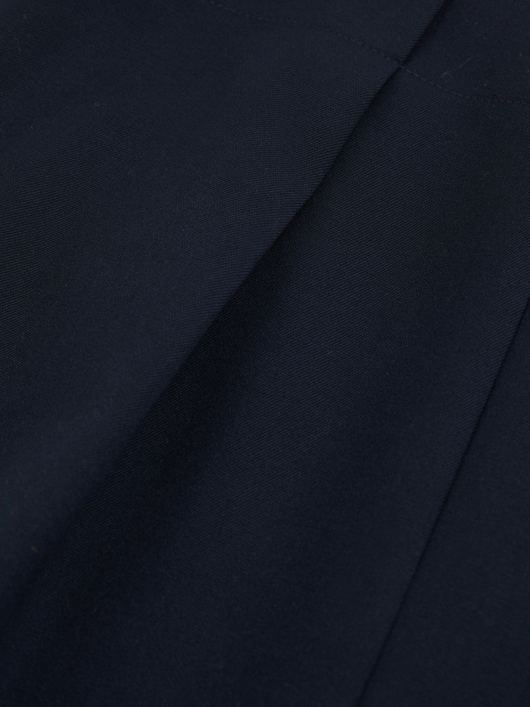 Reiss Affordable - Petite Tailored Midi Suit Skirt in Navy