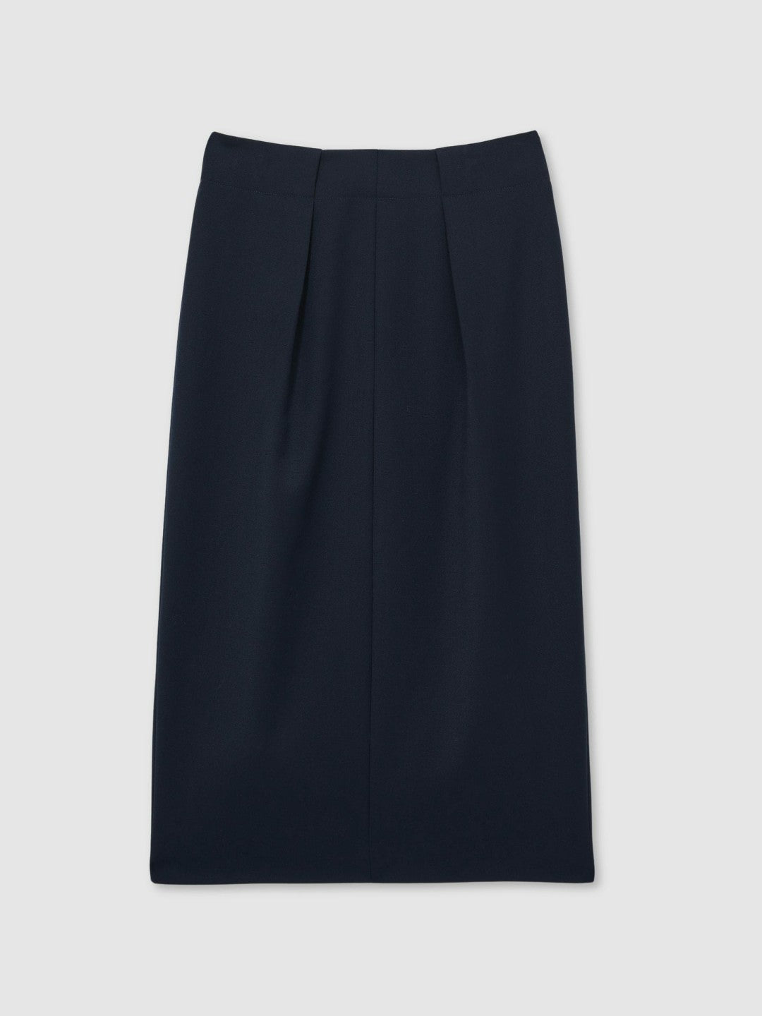 Reiss Sale - Tailored Midi Suit Skirt in Navy