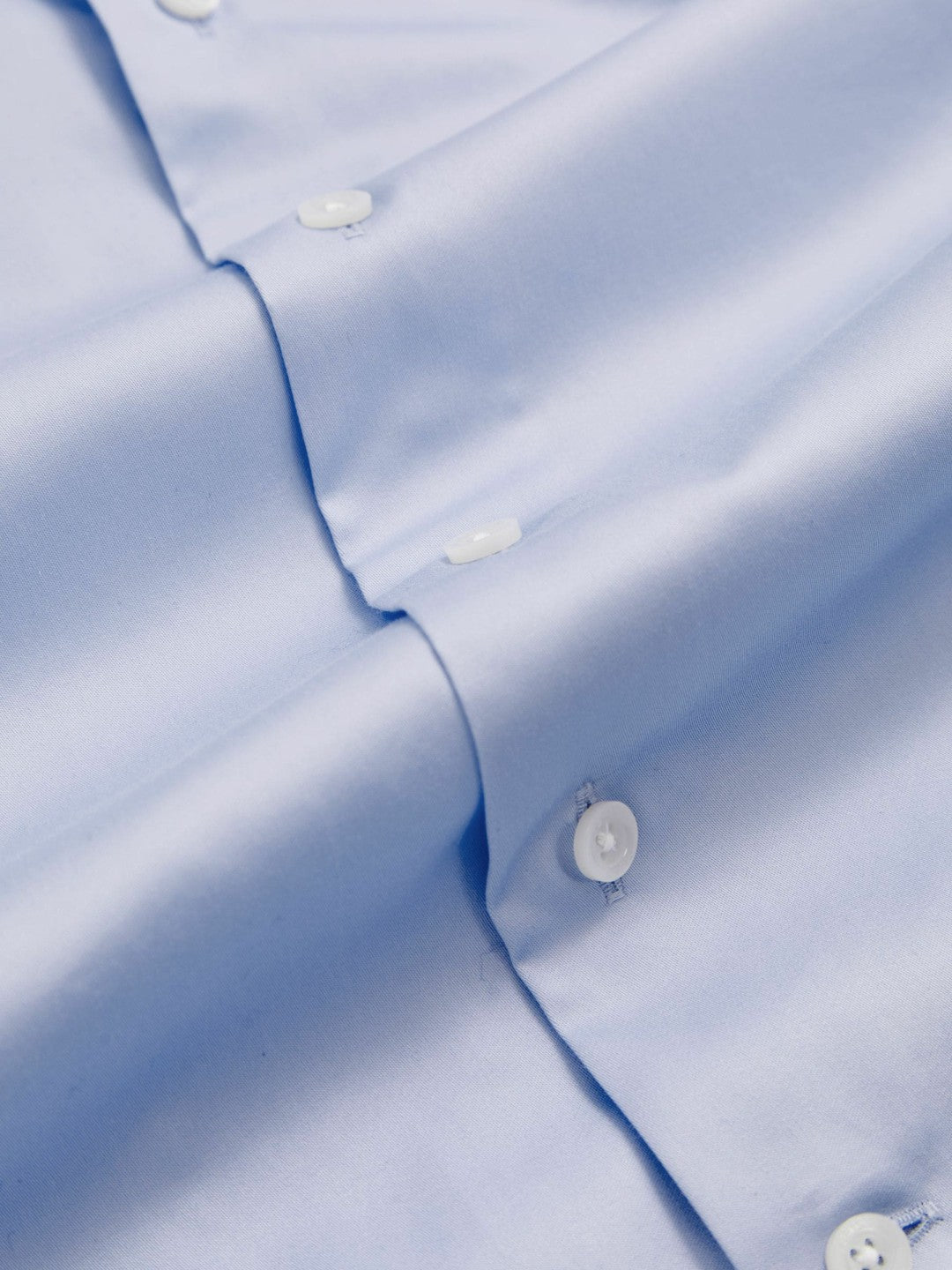 Reiss Featured - 9-13 yrs Slim-Fit Cotton Shirt in Soft Blue