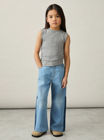 Reiss Popular Choice - 13-14 yrs Ruched Vest Top in Grey