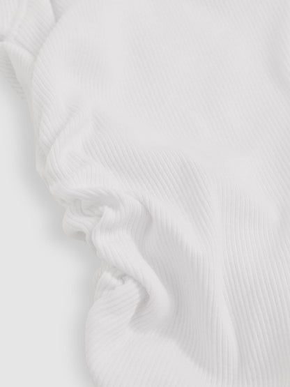 Reiss Value - 13-14 yrs Ruched Vest Top in White