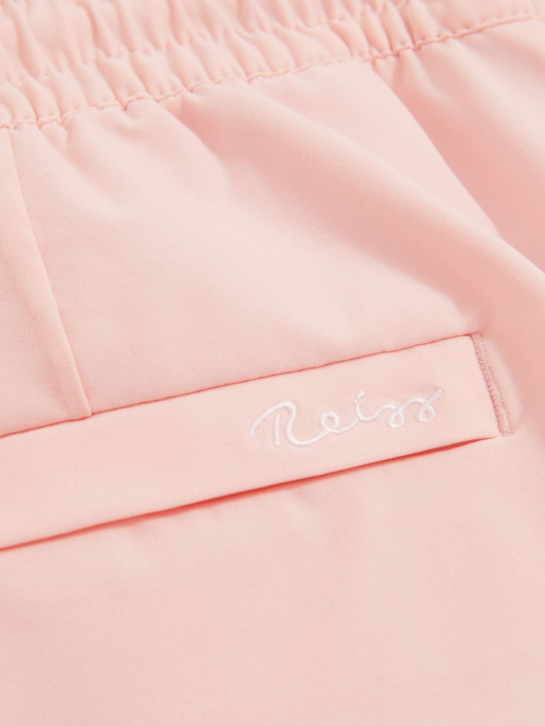 Reiss Featured - Drawstring Swim Shorts in Pink