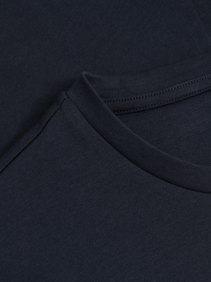 Reiss Affordable - Cotton Sports-Fit T-Shirt in Navy