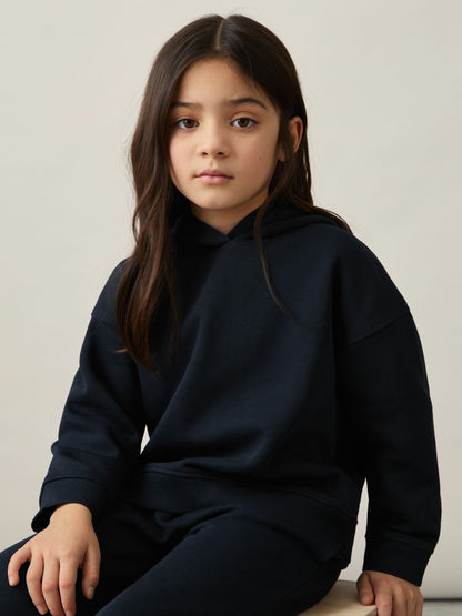 Reiss Popular Choice - 13-14 yrs Cotton-Blend Hoodie And Joggers Set in Navy