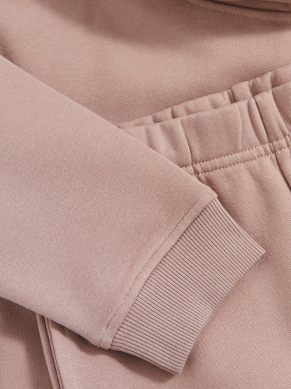 Reiss Best Seller - 9-13 yrs Cotton-Blend Hoodie And Joggers Set in Mink