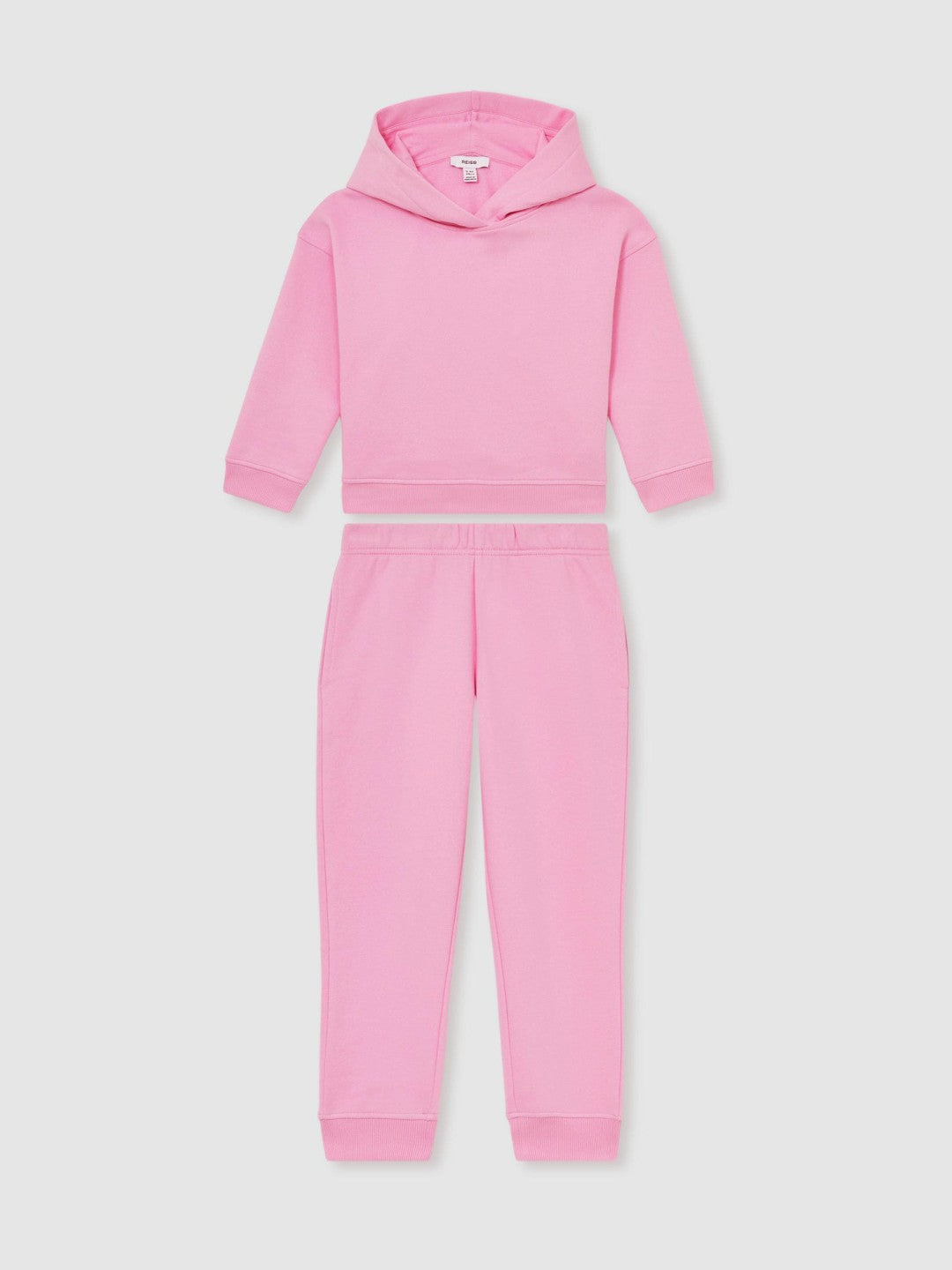 Reiss Value - 9-13 yrs Cotton-Blend Hoodie And Joggers Set in Bright Pink
