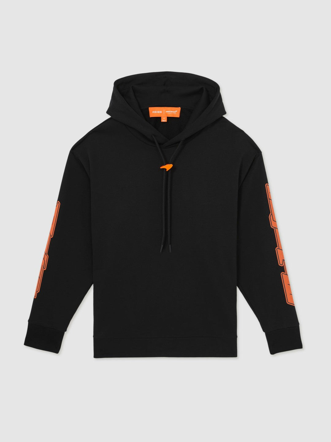 Reiss Offer - McLaren F1 Team Oversize Toggle Hoodie Unisex Fit in Black