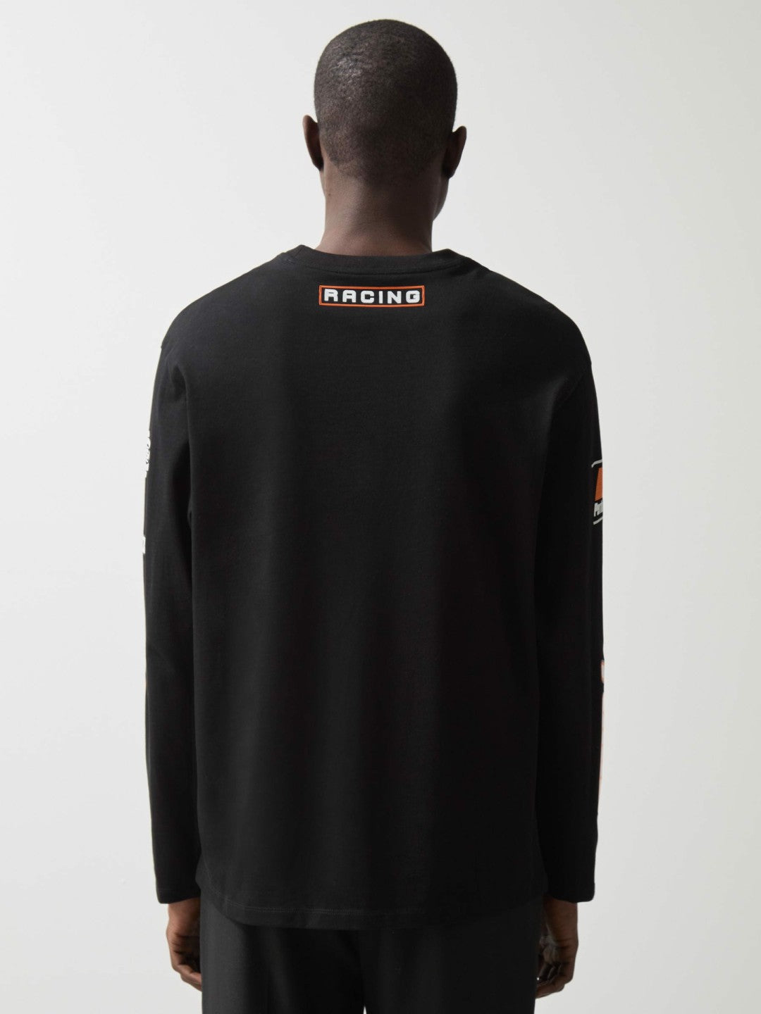 Reiss Savings - McLaren F1 Team Cotton Logo T-Shirt Unisex Fit in Black