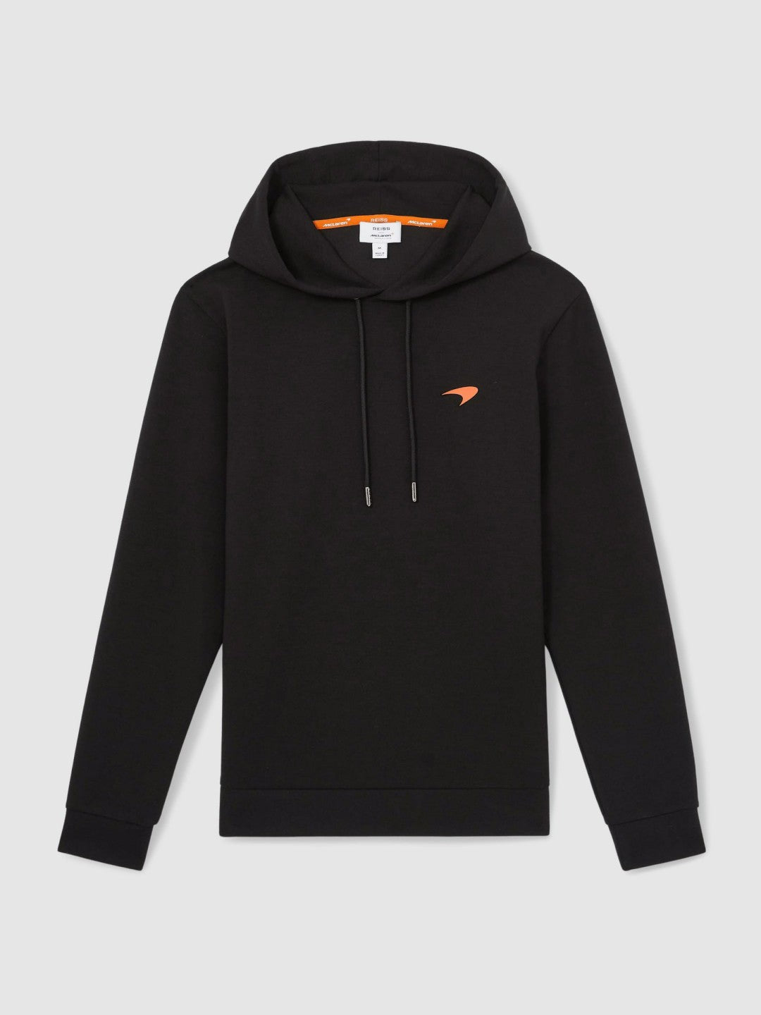 Reiss Best Seller - McLaren F1 Team Interlock Hoodie in Black