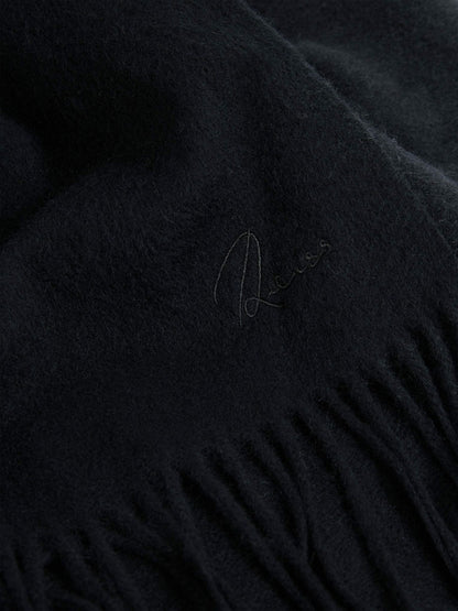 Reiss Popular Choice - Wool and Cashmere Scarf in Navy