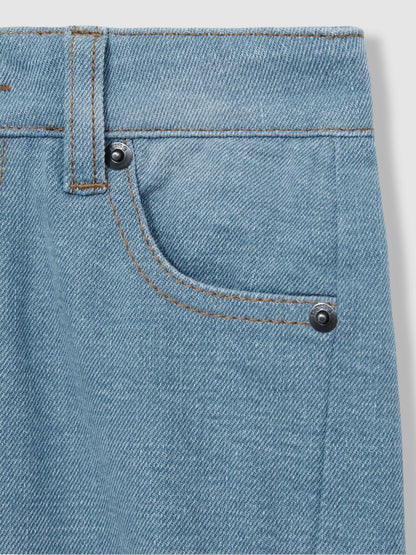 Reiss 9-13 yrs Patchwork Denim Jeans Two-Tone in Blue