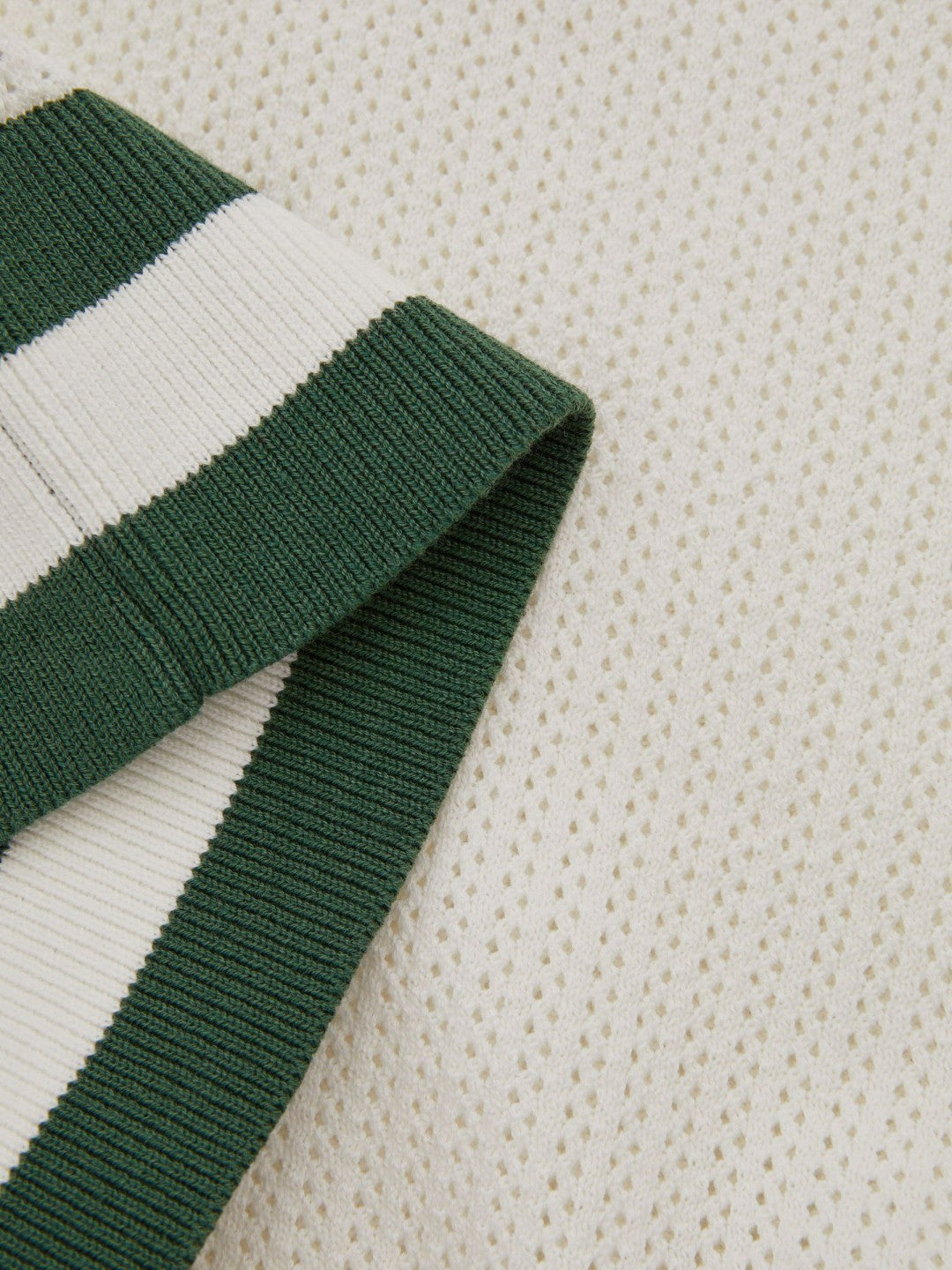 Reiss Featured - | Ché Knitted Half-Button Polo Shirt in White