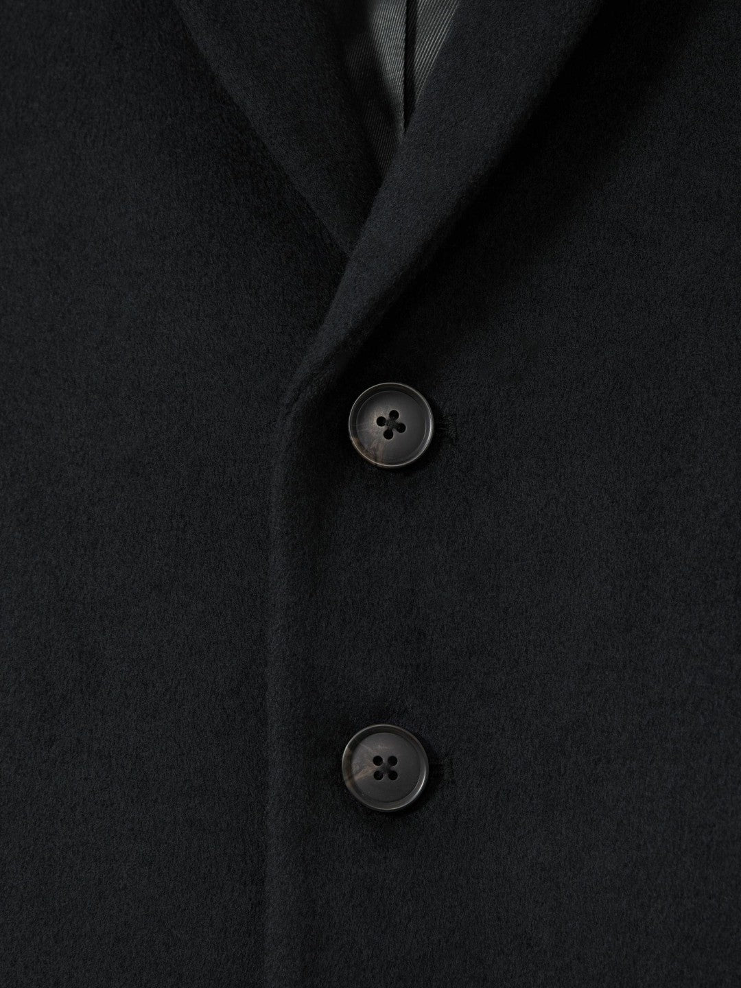 Reiss Featured - 3-9 yrs Single Breasted Overcoat in Navy