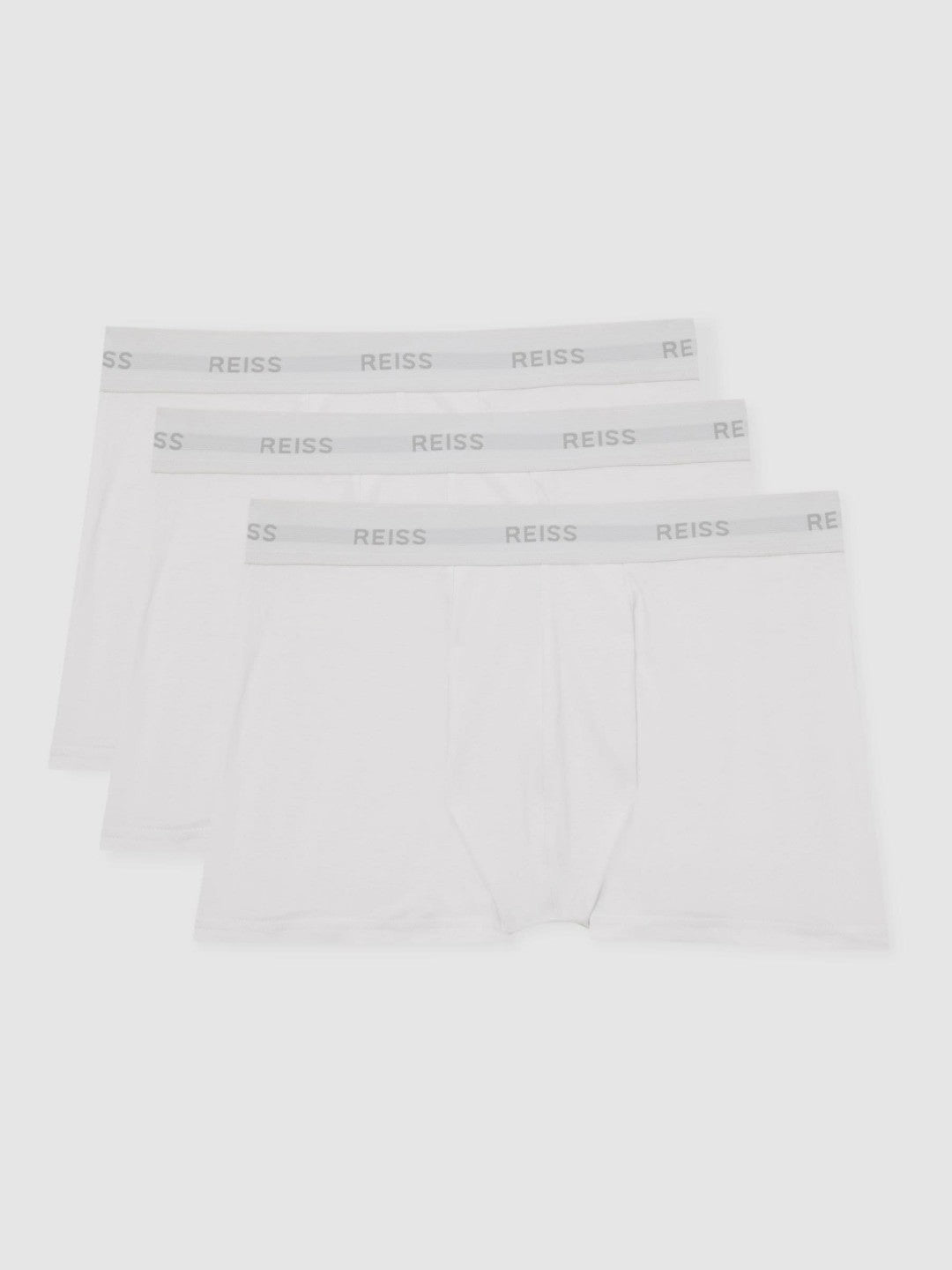 Reiss Deal - Three Pack Cotton Boxers in White