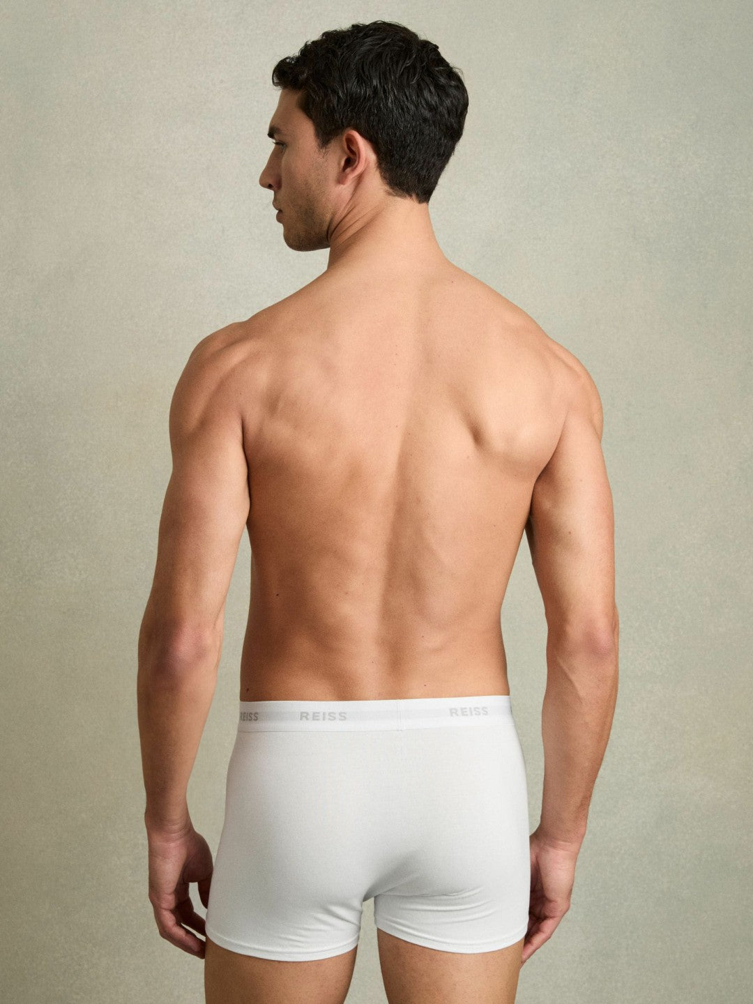Reiss Deal - Three Pack Cotton Boxers in White