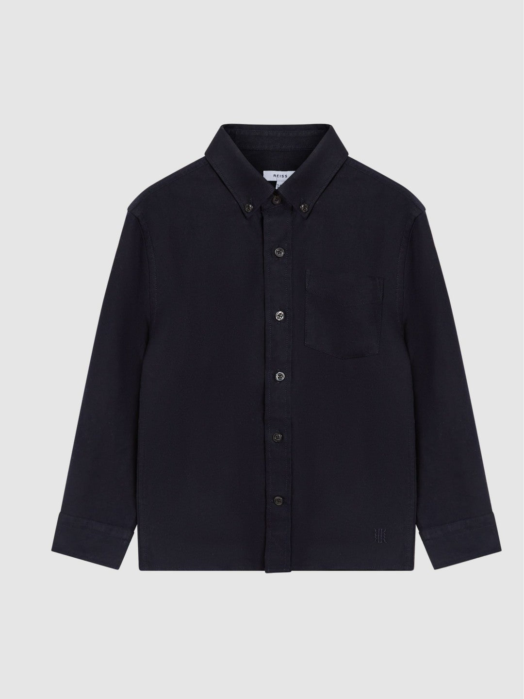 Reiss Offer - 3-9 yrs Button Down Oxford Shirt in Navy