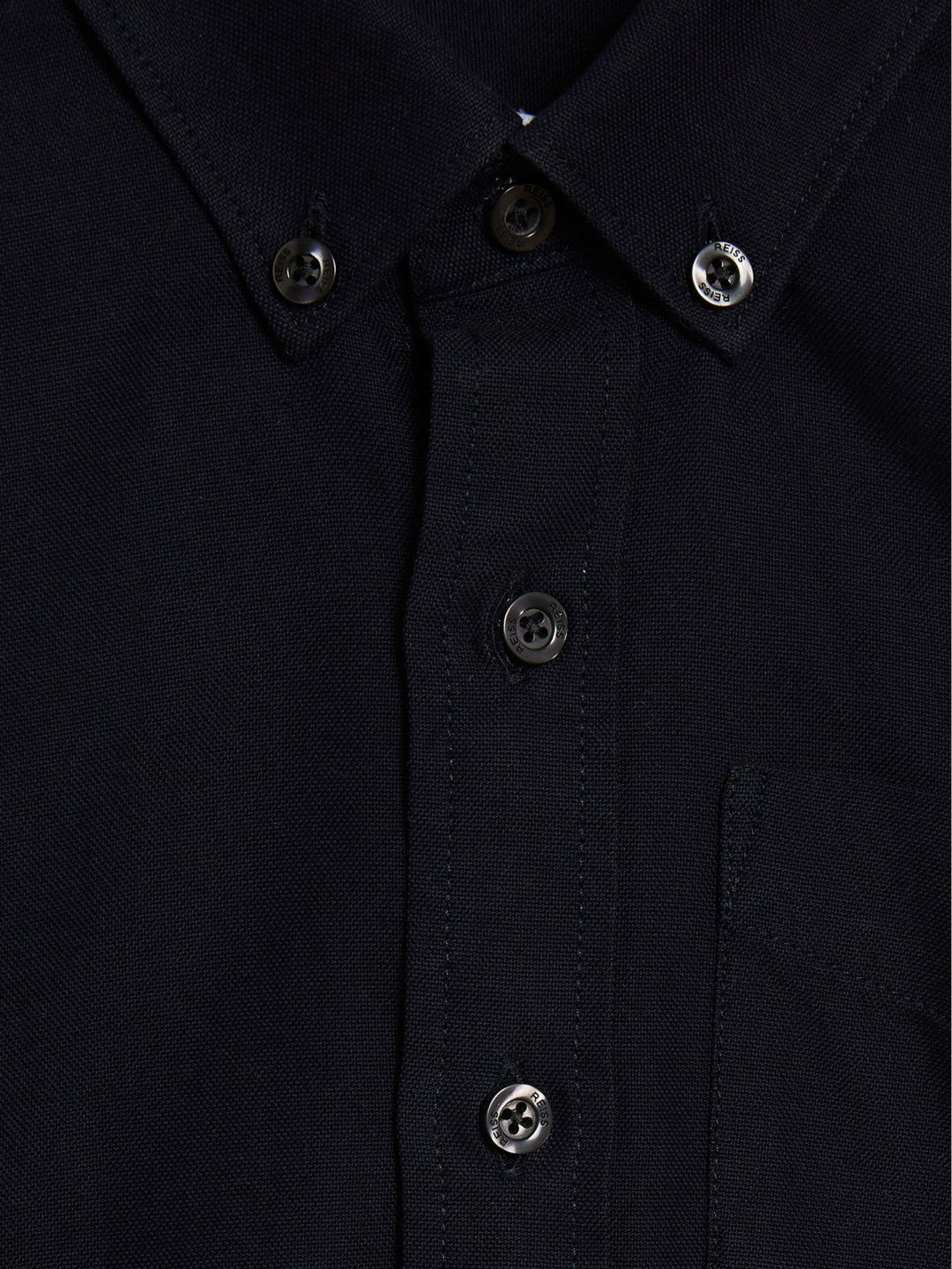 Reiss Offer - 3-9 yrs Button Down Oxford Shirt in Navy
