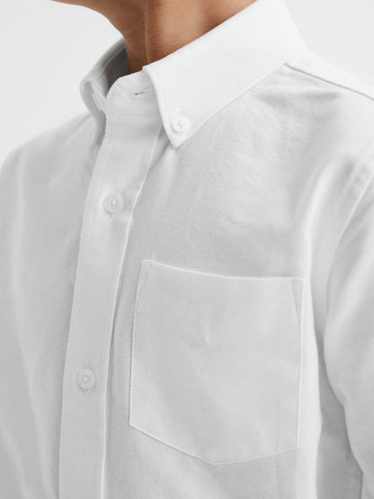 Reiss Value - 13-14 yrs Button Down Oxford Shirt in White