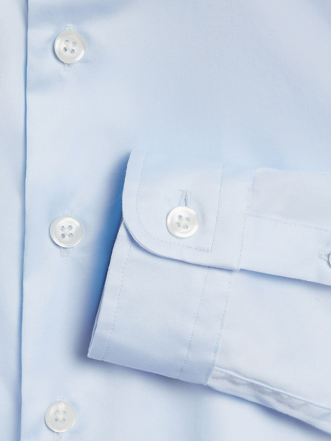 Reiss Affordable - 4-9 yrs Slim-Fit Cotton Shirt in Soft Blue